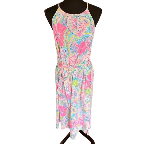 Lilly Pulitzer Sleeveless Fit & Flare Dress – Size Large - Picture 2 of 7